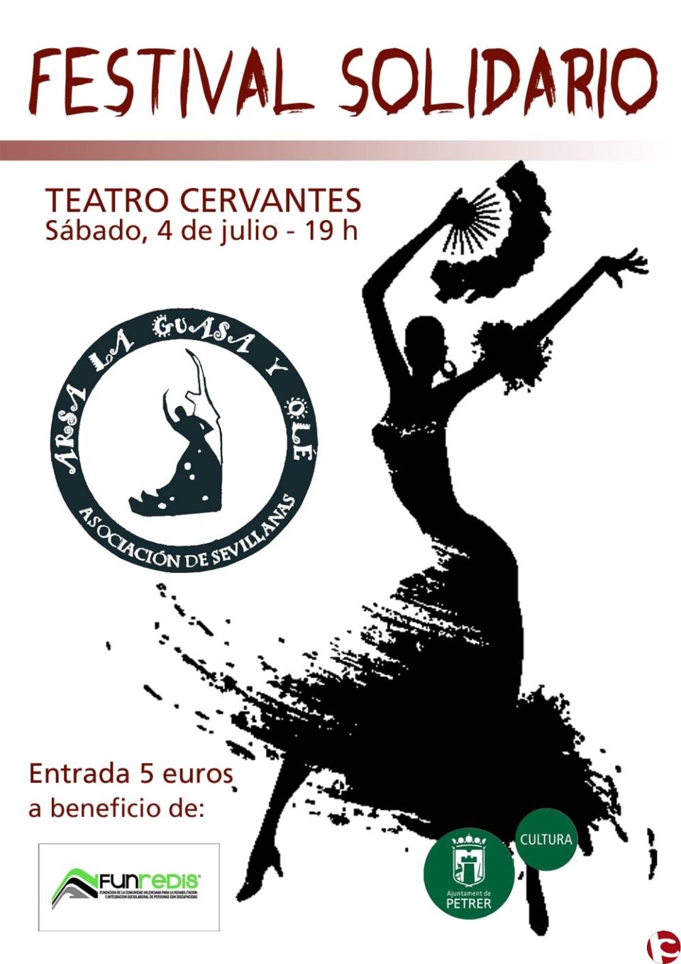 Arsa la Guasa y Olé celebra este sábado un Festival solidario a beneficio de Funredis