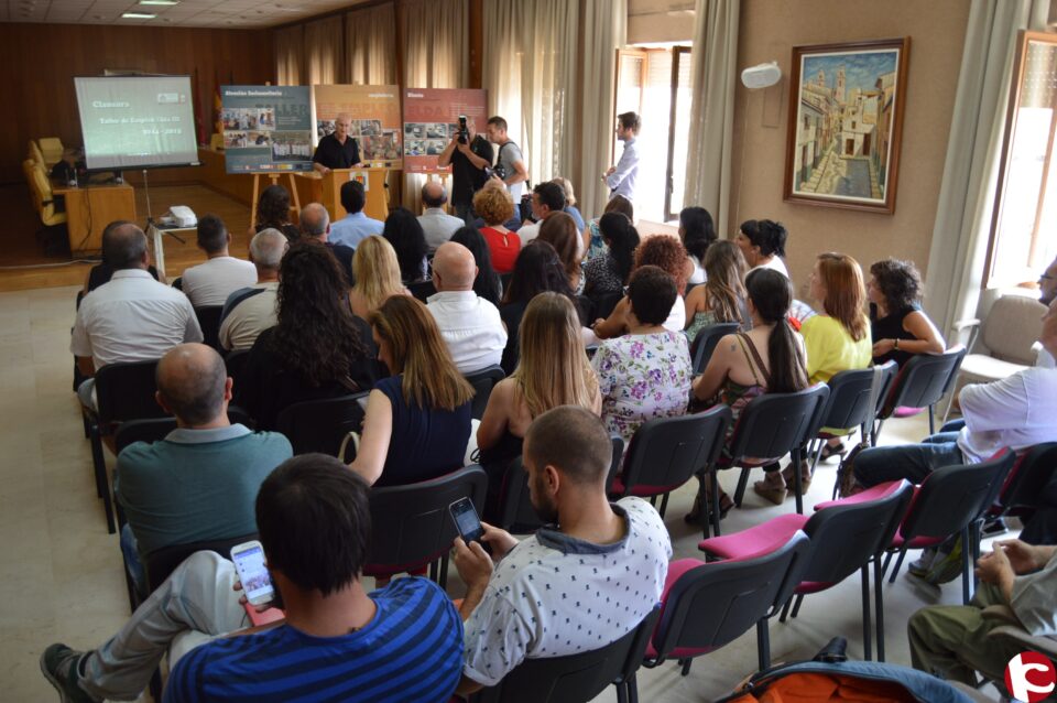 Se clausura el Taller de Empleo en el que han participado 24 personas con la mirada puesta en una nueva edición que comenzará en breve