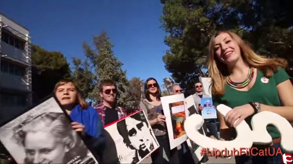 Filología Catalana de la Universidad de Alicante rueda un lipdub para dar a conocer el grado