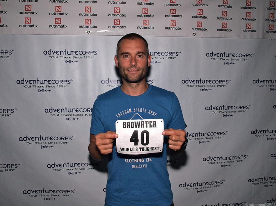 Vicente Juan García no puedo cruzar la meta de Badwater 135 por problemas estomacales