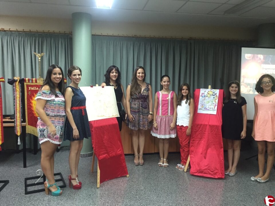 Presentación de bocetos de la Falla San Francisco de Sales