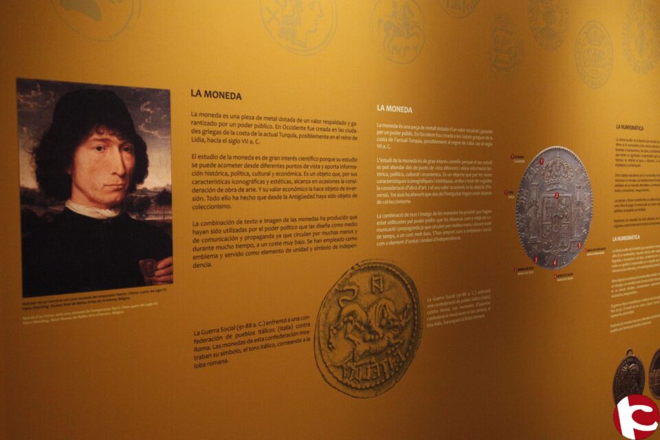 El MARQ lleva al Museo Arqueológico de Aspe la exposición Monedas. Todas las caras de la historia