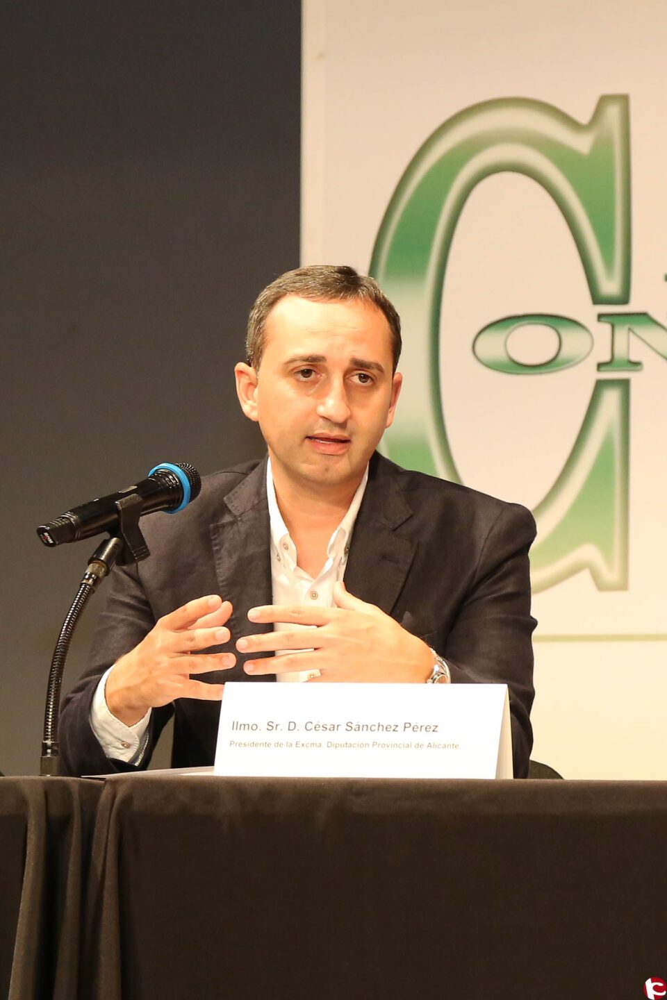 César Sánchez: La provincia de Alicante siempre ha sido solidaria con España y ahora le toca a otras Comunidades serlo con el tema del agua