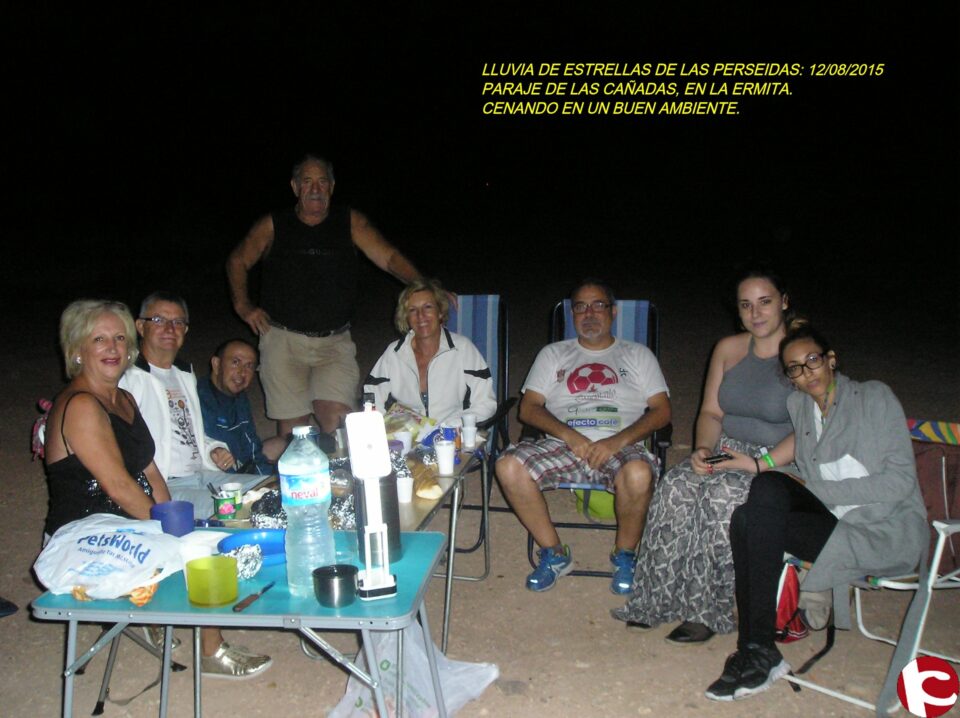 GRAN PARTICIPACIÓN EN LAS PERSEIDAS de la Asociación Amigos de la Astronomía de Elda