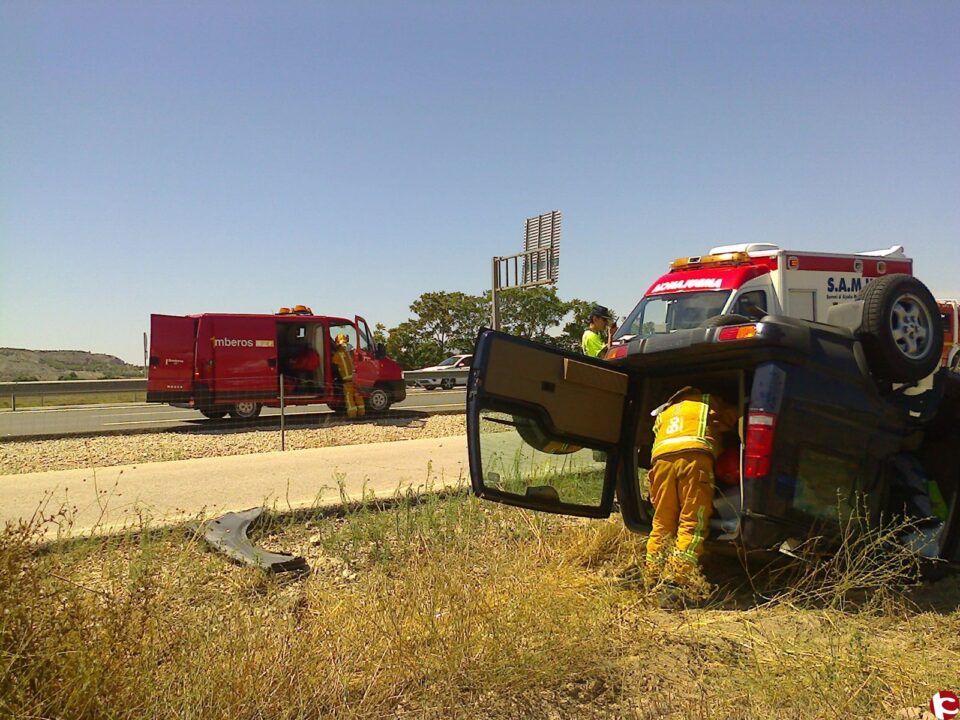 Ayer tarde se producía un accidente de tráfico en la A-31.
