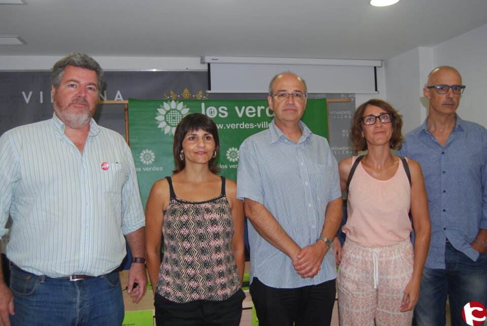 LOS VERDES VILLENA: "Villena referente de la ecología política nacional"