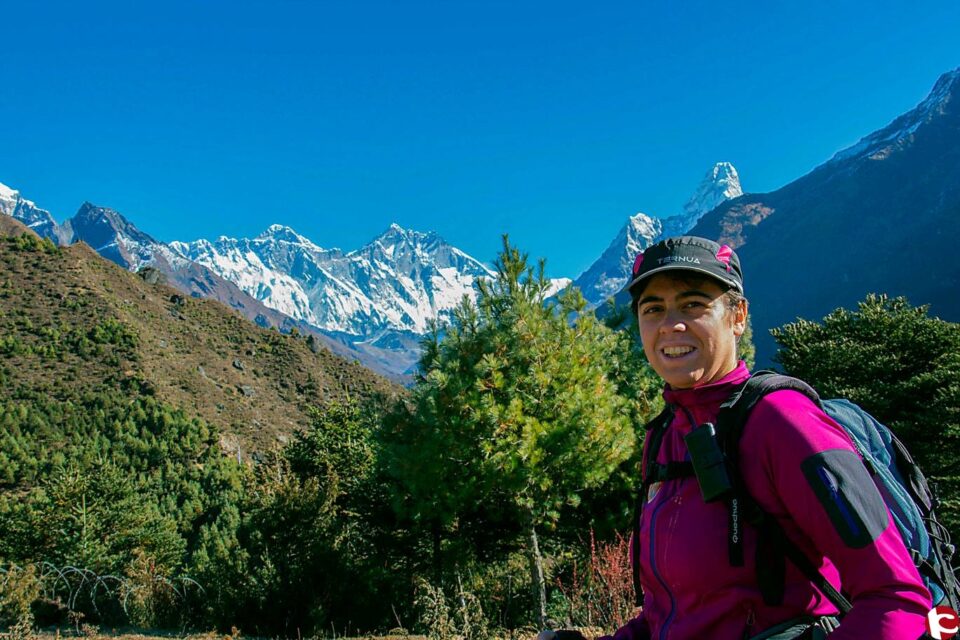 Donación de zapatos al Museo del Calzado de la alpinista Susana Ruiz