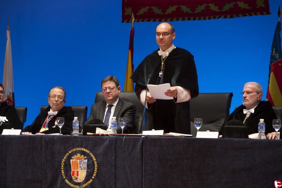 Arranca en la Universidad de Alicante el año académico de las universidades valencianas