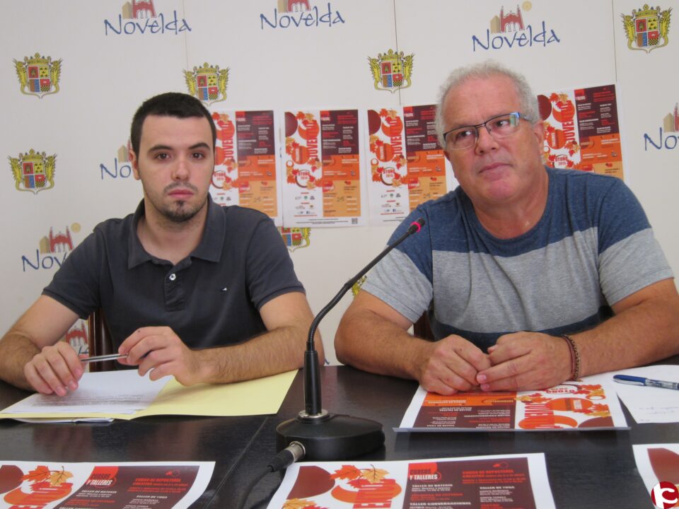 Juventud presenta los cursos y talleres para el último trimestre