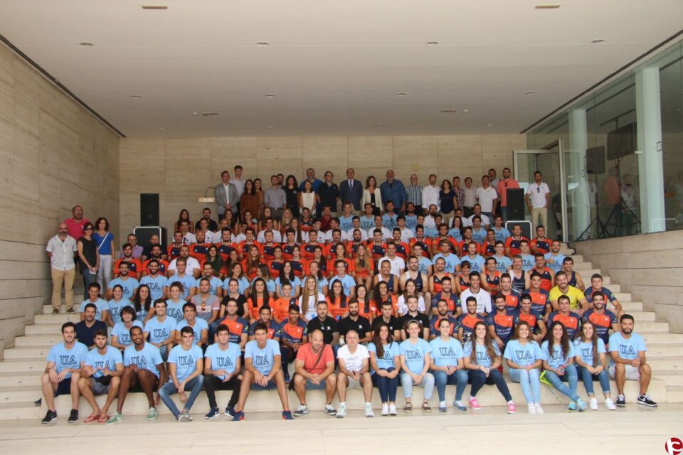 La Universidad de Alicante presenta a sus deportistas federados