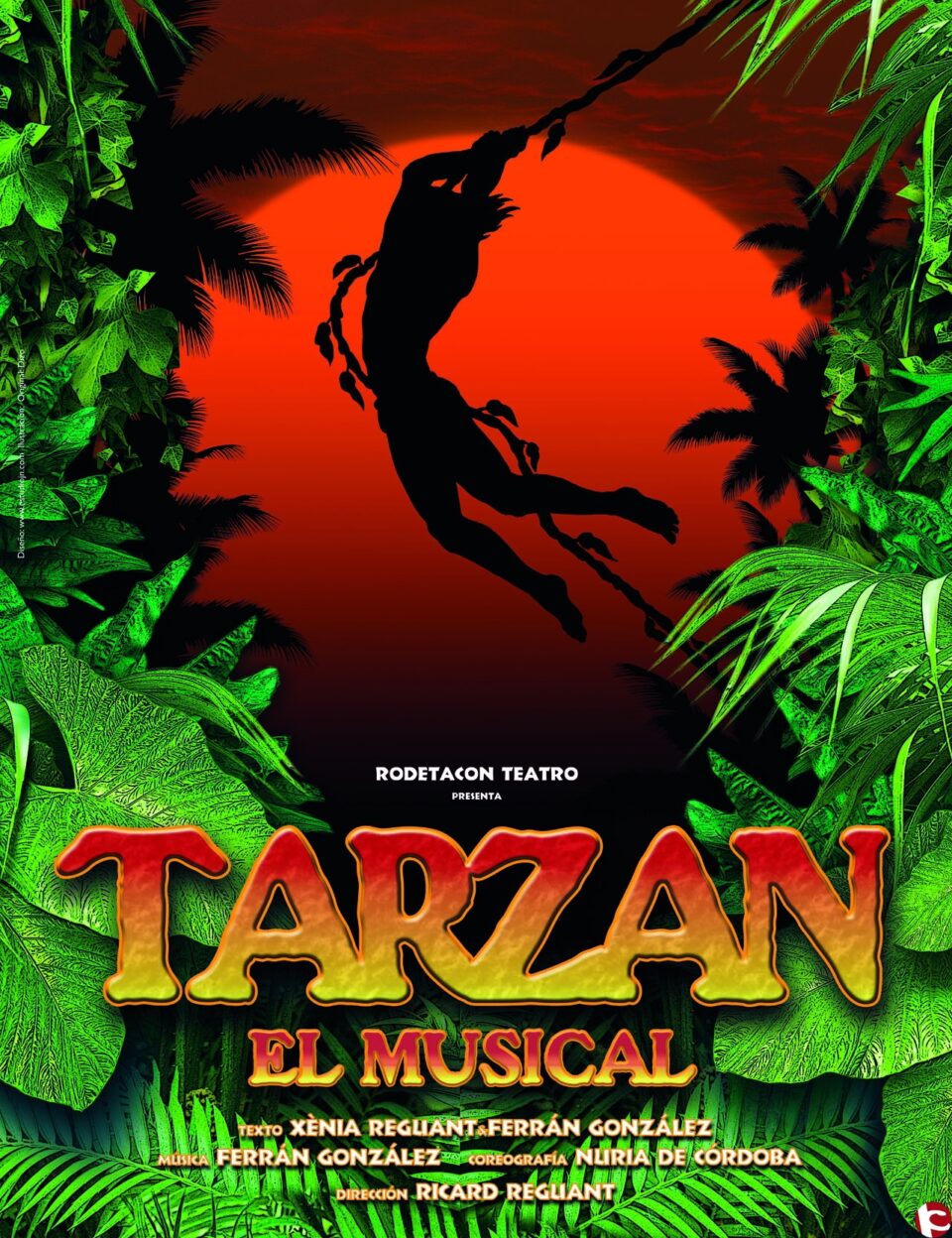 TARZÁN EL MUSICAL LLEGA EL TEATRO CHAPÍ DE VILLENA.