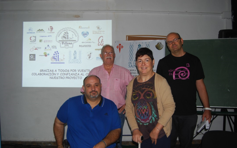 El Camino de Santiago recibirá a 13 peregrinos con diversidad funcional desde Villena