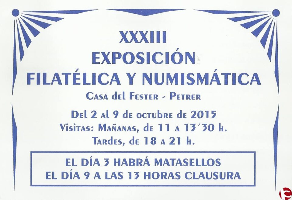 Petrer dedica su exposición de sellos y monedas al 750 aniversario de la llegada de Jaime I