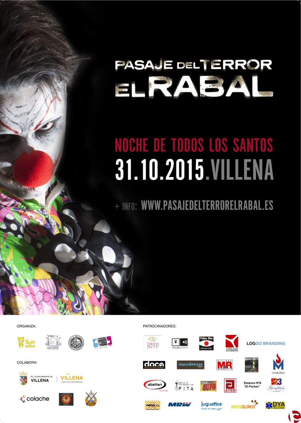 PASAJE DEL TERROR "EL RABAL" 2015: NOCHE DE TODOS LOS SANTOS