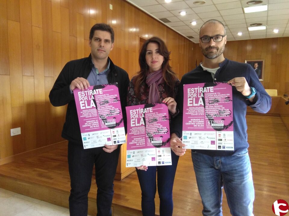 El colectivo de fisioterapeutas de Elda y Petrer pone en marcha una jornada solidaria a favor de Víctor Piqueras