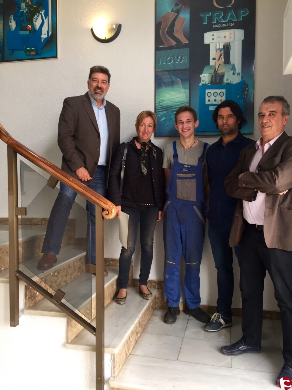 ALUMNOS ALEMANES REALIZAN SUS PRÁCTICAS EN EMPRESAS DE ELDA-PETRER A TRAVÉS DEL IES VALLE DE ELDA