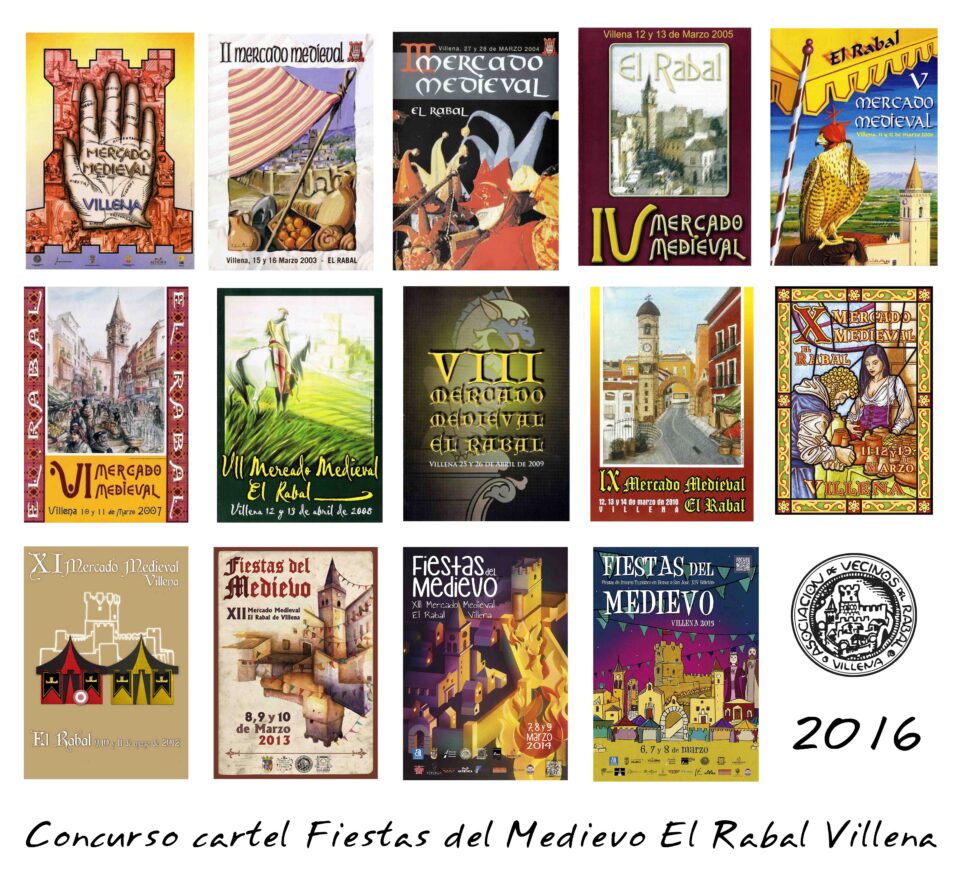 ASES CONCURSO CARTEL FIESTAS DEL MEDIEVO 2016