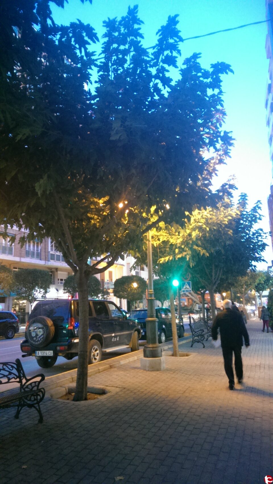 Moción que presenta el PSOE para la mejora de la iluminación en AVD de la constitución entre la C/Gil Osorio y la C/San Cristóbal