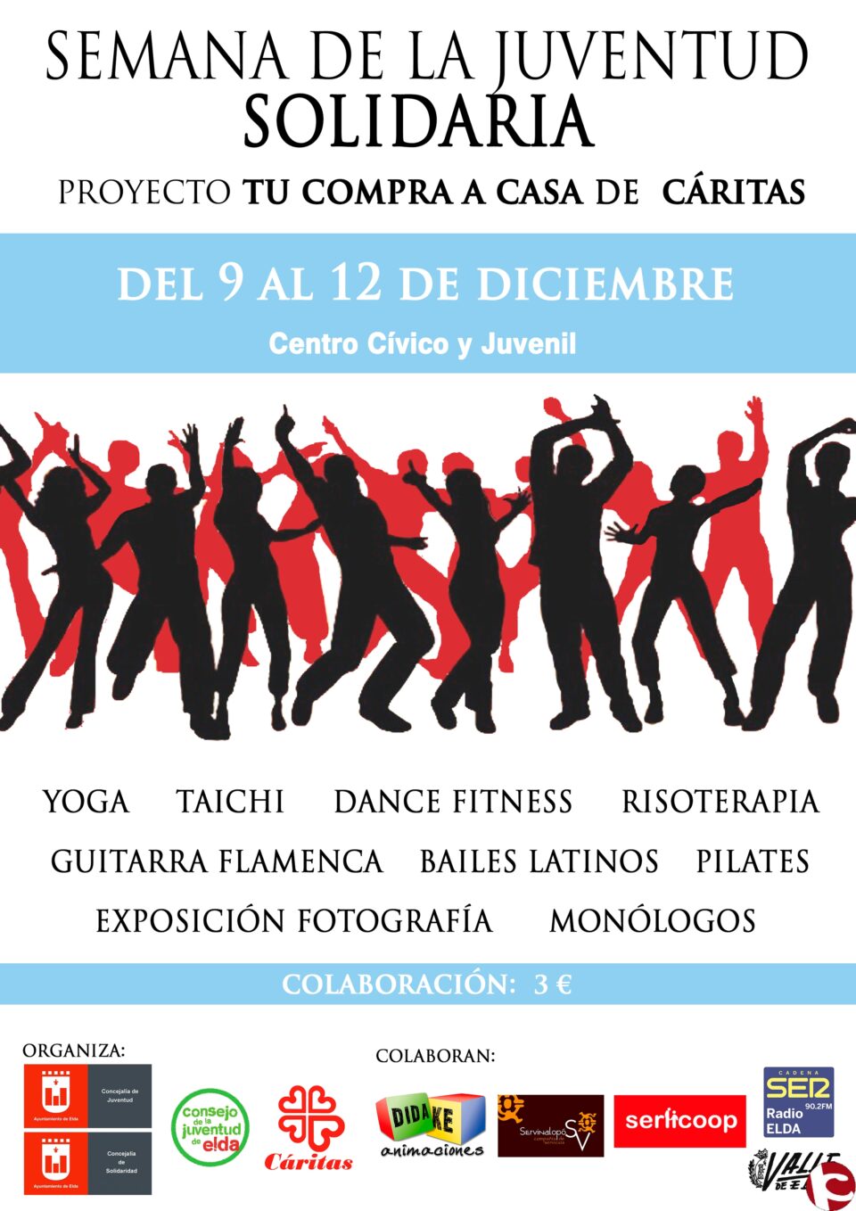 El Ayuntamiento pone en marcha la Semana de la Juventud Solidaria en la que los jóvenes ayudarán a ancianos y personas con escasa movilidad