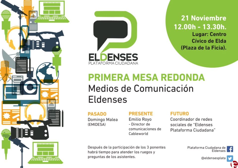 Nota prensa Eldenses Plataforma Ciudadana