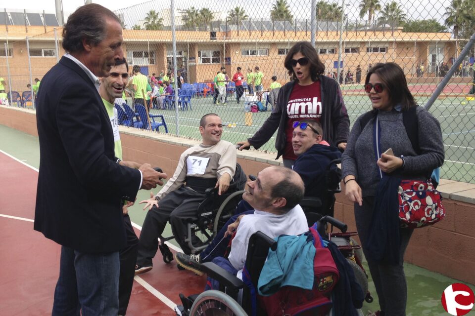 La Diputación de Alicante colabora con UPAPSA en el desarrollo de una jornada deportiva orientada a personas con discapacidad intelectual
