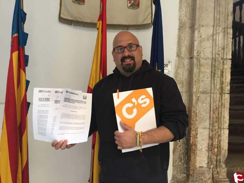 Ciudadanos Villena presenta varias mociones para su aprobación en el pleno