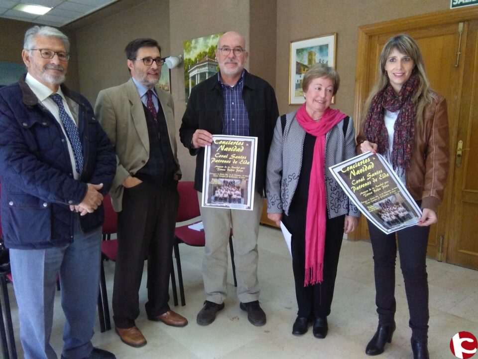 La Coral de los Santos Patronos presenta los conciertos de Navidad que tendrán lugar en Santa Ana y el Teatro Castelar