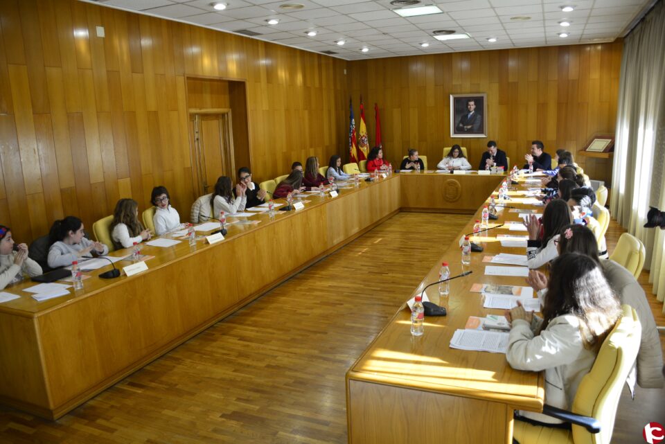 Los alumnos de sexto solicitan en pleno más zonas de ocio infantil