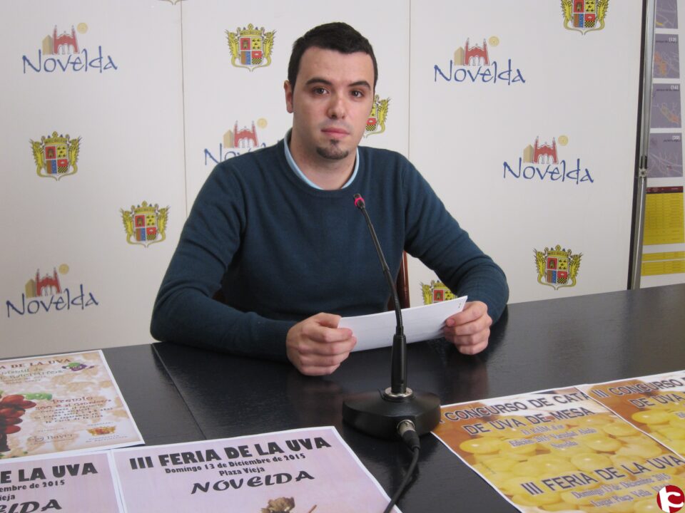 La Plaça Vella acogerá el domingo la Tercera Feria de la Uva.