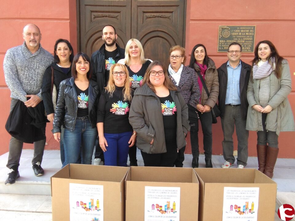 Se pone en marcha un año más el proyecto solidario Tú das Elda