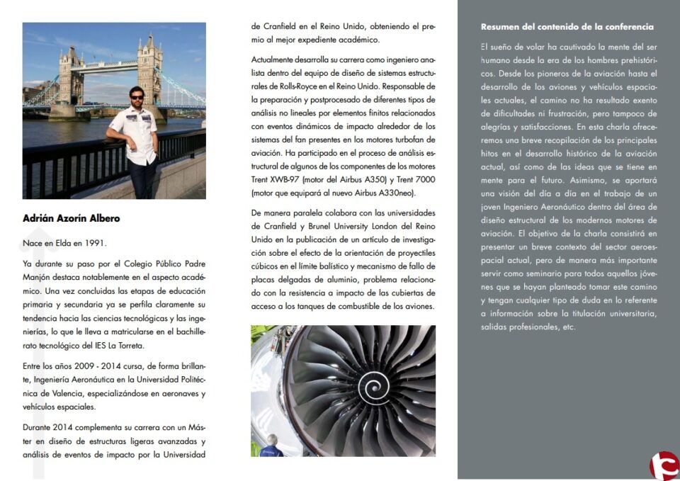 Conferencia "Aeronáutica: historia