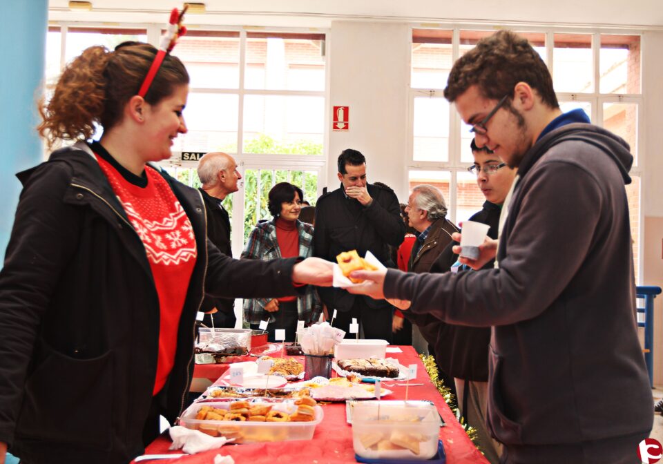 Almuerzo solidario en el IES La Melva