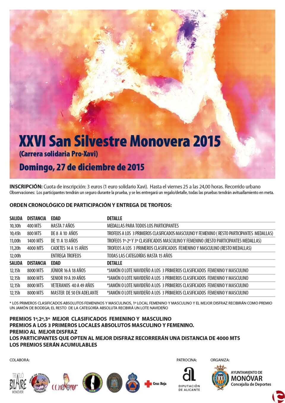 XXVI San Silvestre Monovera Solidària Pro-Xavi