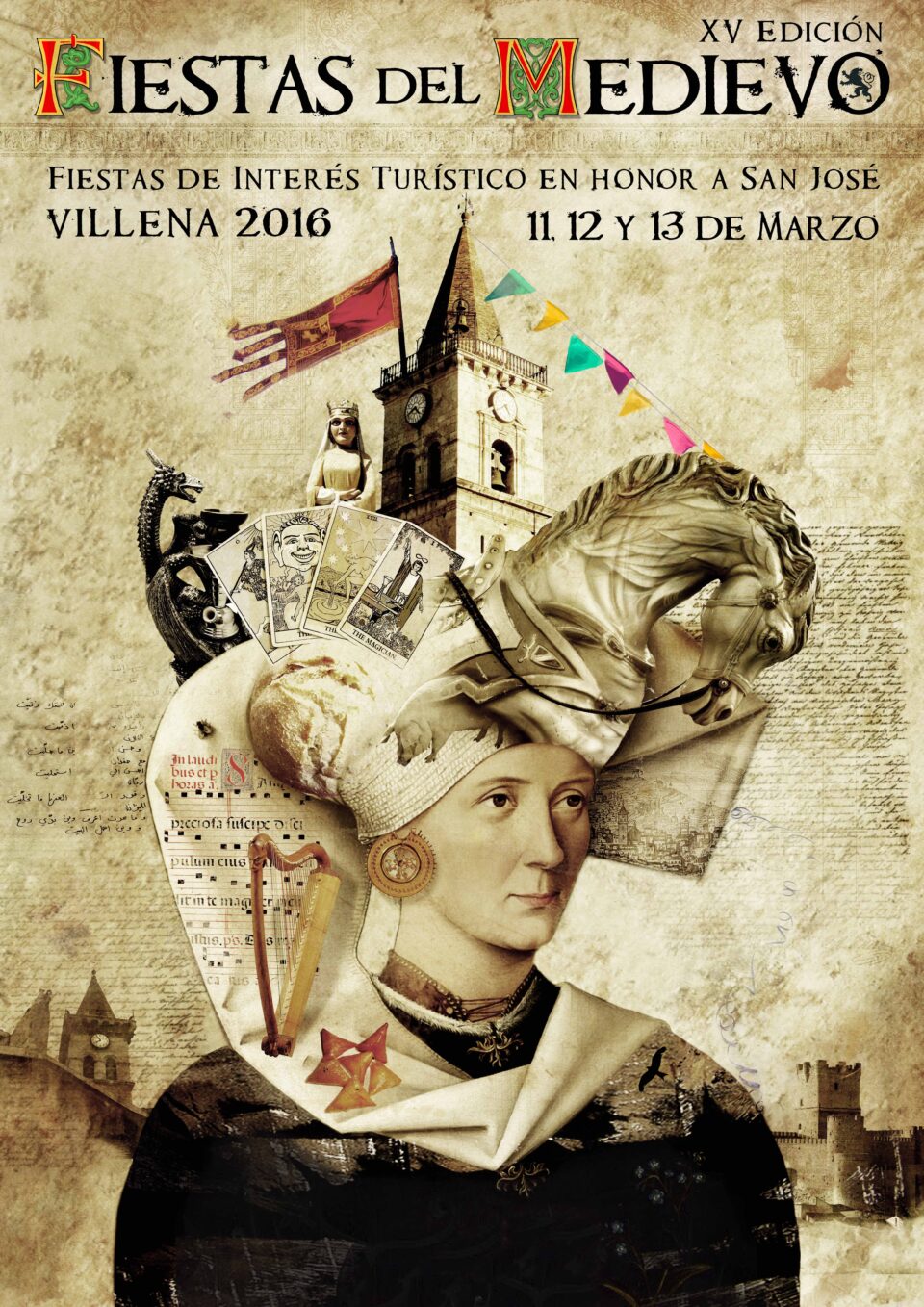 MANUEL FERRI GANDÍA SE ALZA CON EL PREMIO AL CARTEL DE LAS FIESTAS DEL MEDIEVO 2016