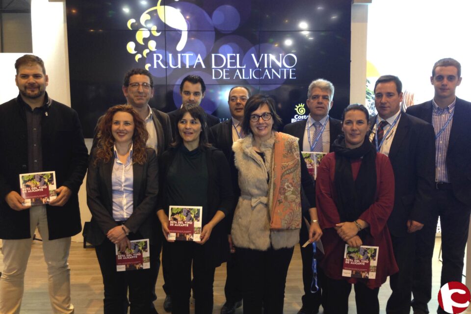 La Ruta del Vino de Alicante presenta su proyecto enológico en FITUR