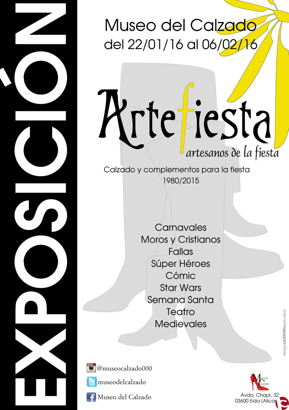 Exposición ARTEFIESTA. 35 años calzando a la Fiesta