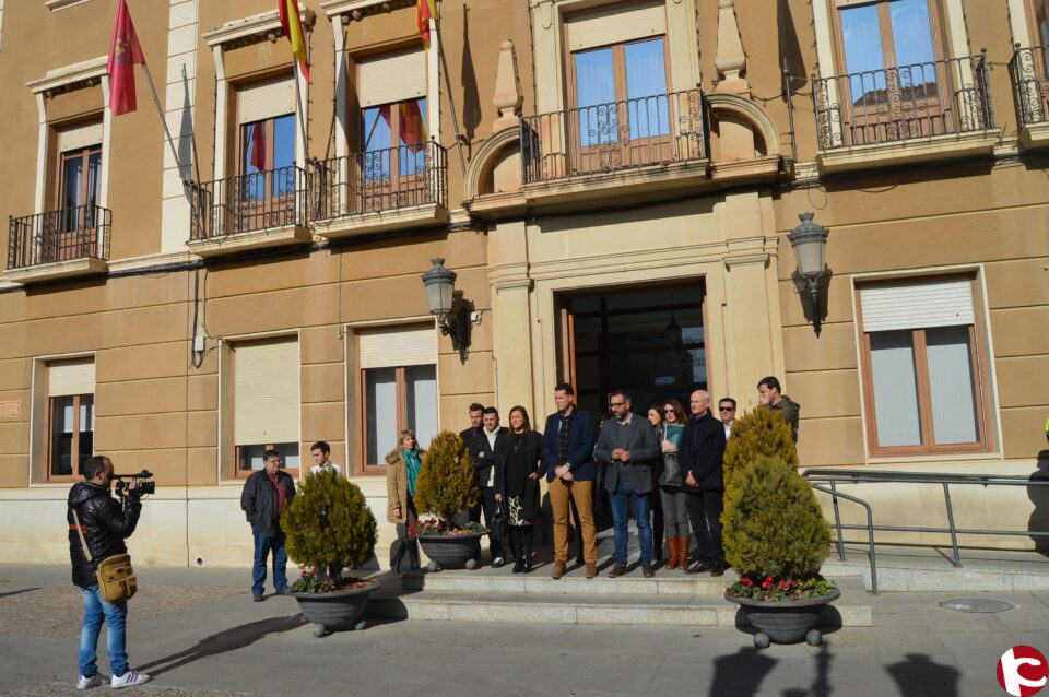 Minuto de silencio por la última víctima de violencia de género en la Comunitat Valenciana