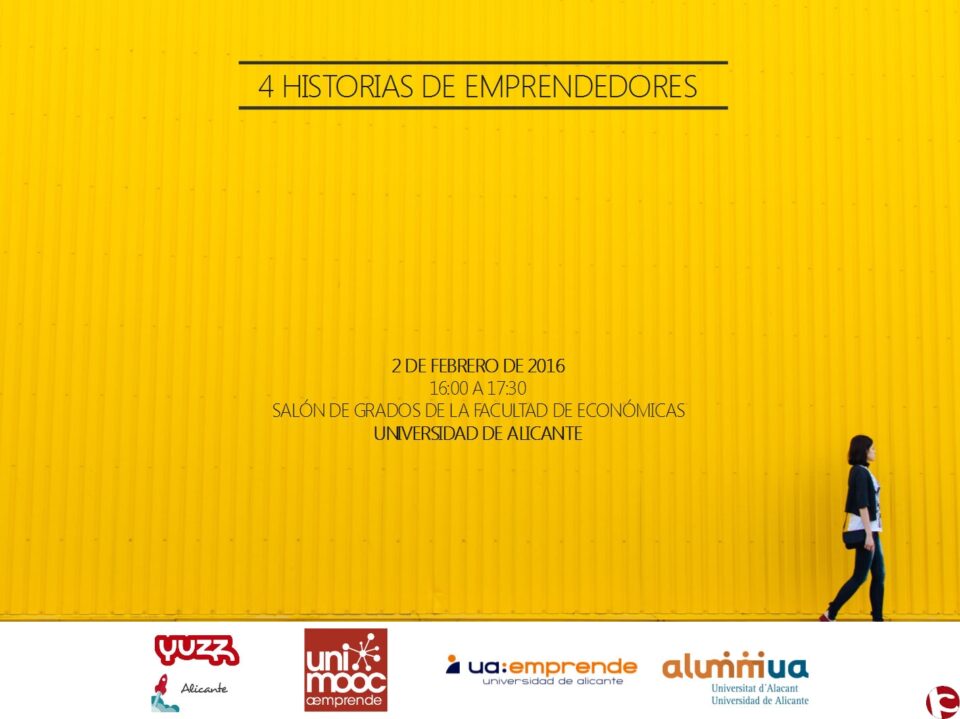 La UA presenta 4 Historias de Emprendedores finalistas de la VI edición del programa YUZZ a nivel nacional