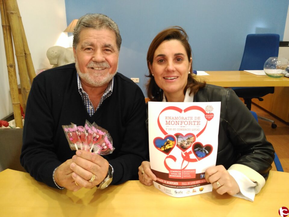 MONFORTE PRESENTA LA CAMPAÑA COMERCIAL DE SAN VALENTÍN