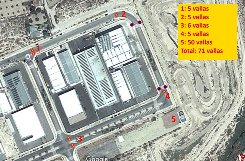 INFORMANDO DEL CORTE DE CALLES