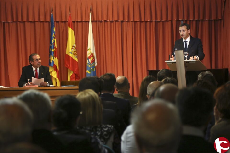 César Sánchez encargará al Gil-Albert la elaboración de material didáctico sobre la geografía y la historia de la provincia