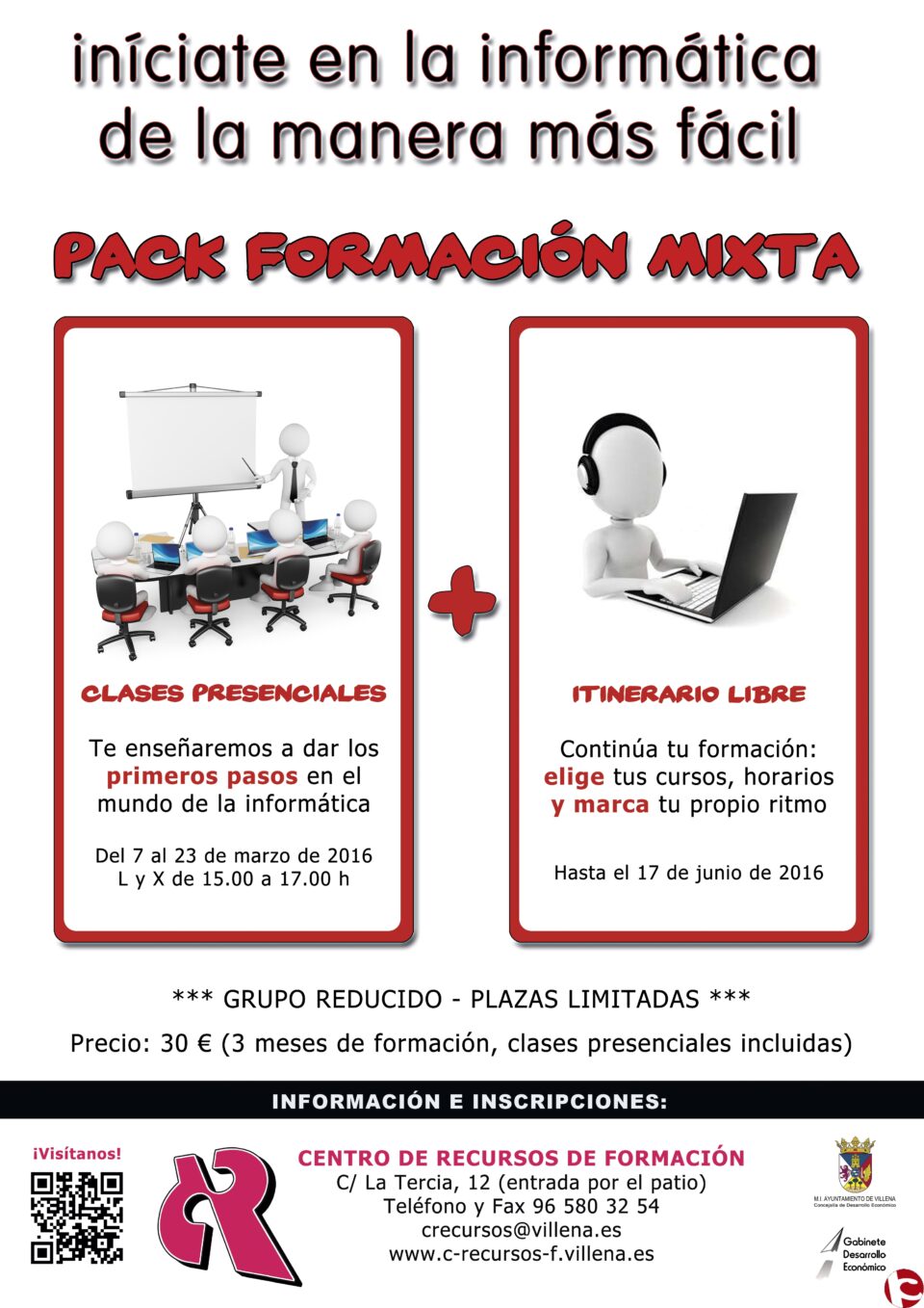 Novedoso curso de iniciación a la informática