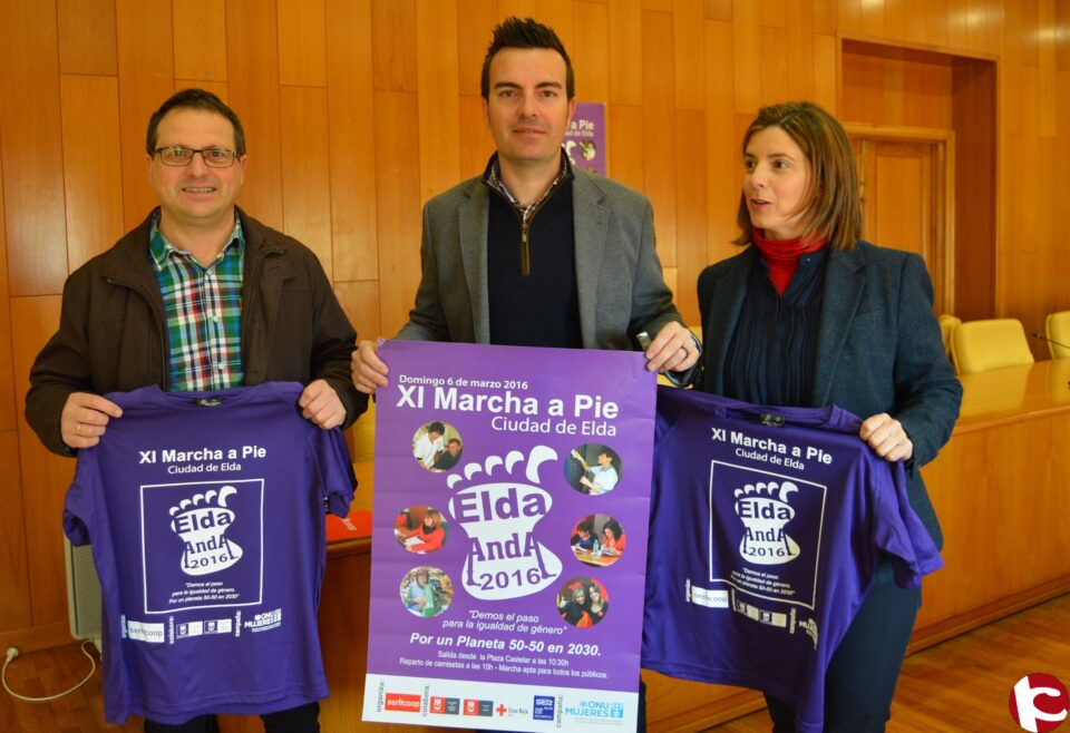 La XI Marcha a Pie Ciudad de Elda