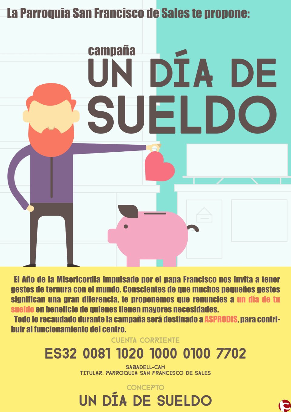 La Parroquia San Francisco de Sales propone a toda la población del Elda