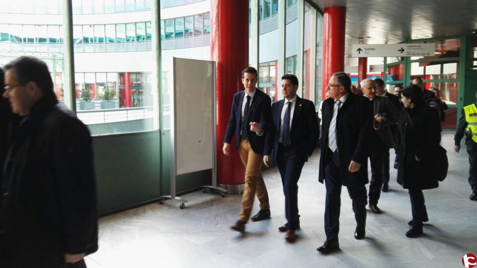 El alcalde destaca el incremento de firmas zapateras de Elda en la feria MOMAD Sohes que hoy ha abierto sus puertas en Madrid