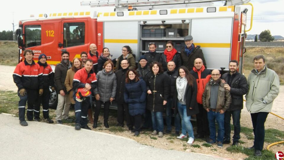 Los bomberos de Villena