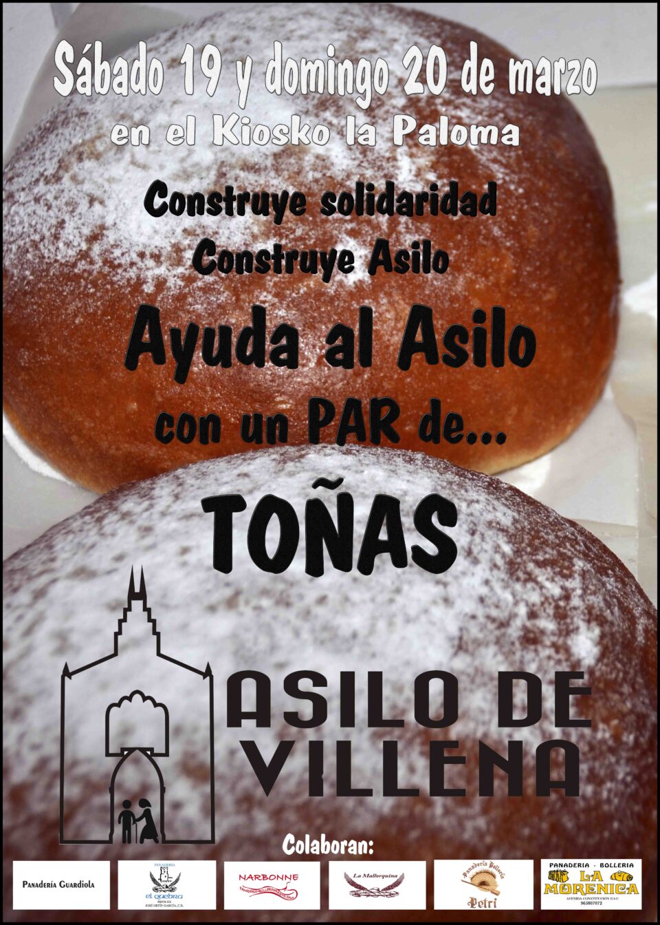 Las Cestas de Pascua que se rifarán el próximo fin de semana con las toñas pro Asilo se han ampliado a 4000 papeletas