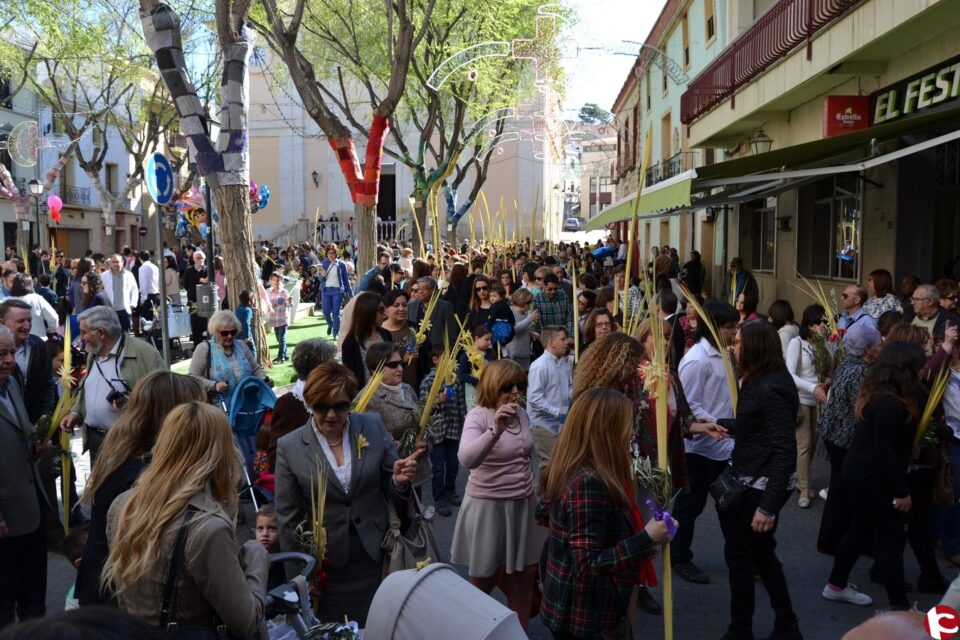 Las parroquias de Santa Cruz y San Bartolomé celebran el Domingo de Ramos