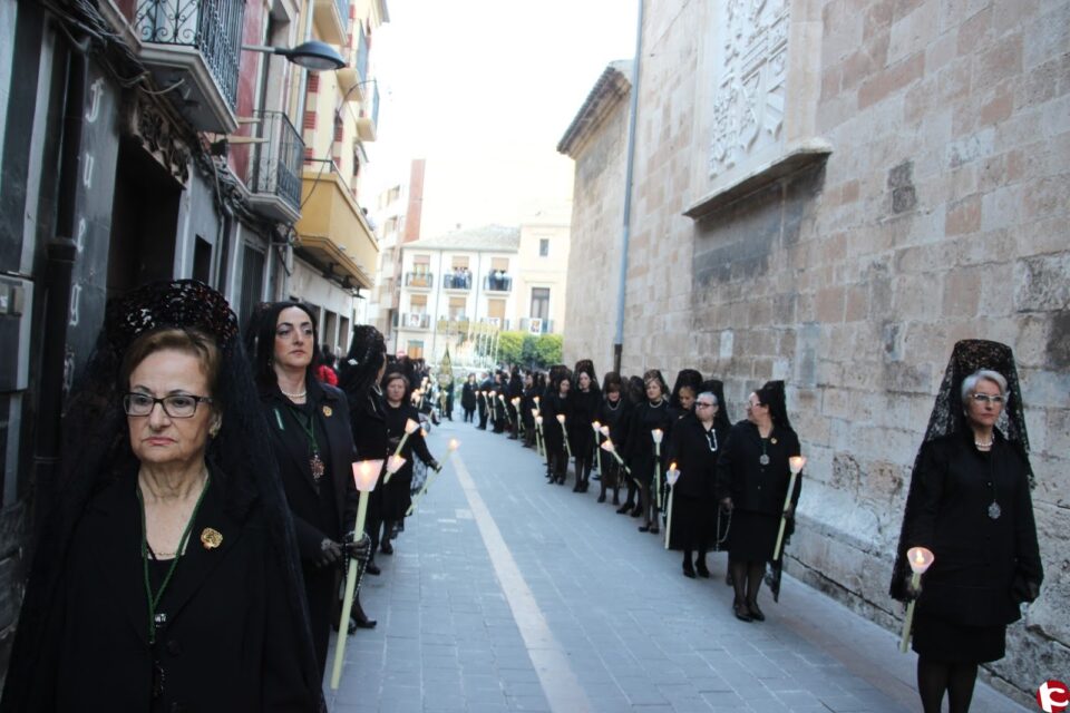 Estación de Penitencia de las imágenes de Nuestro Padre Jesús del Amor en su Prendimiento y de María Santísima de la Esperanza (Procesión de las Mantillas)