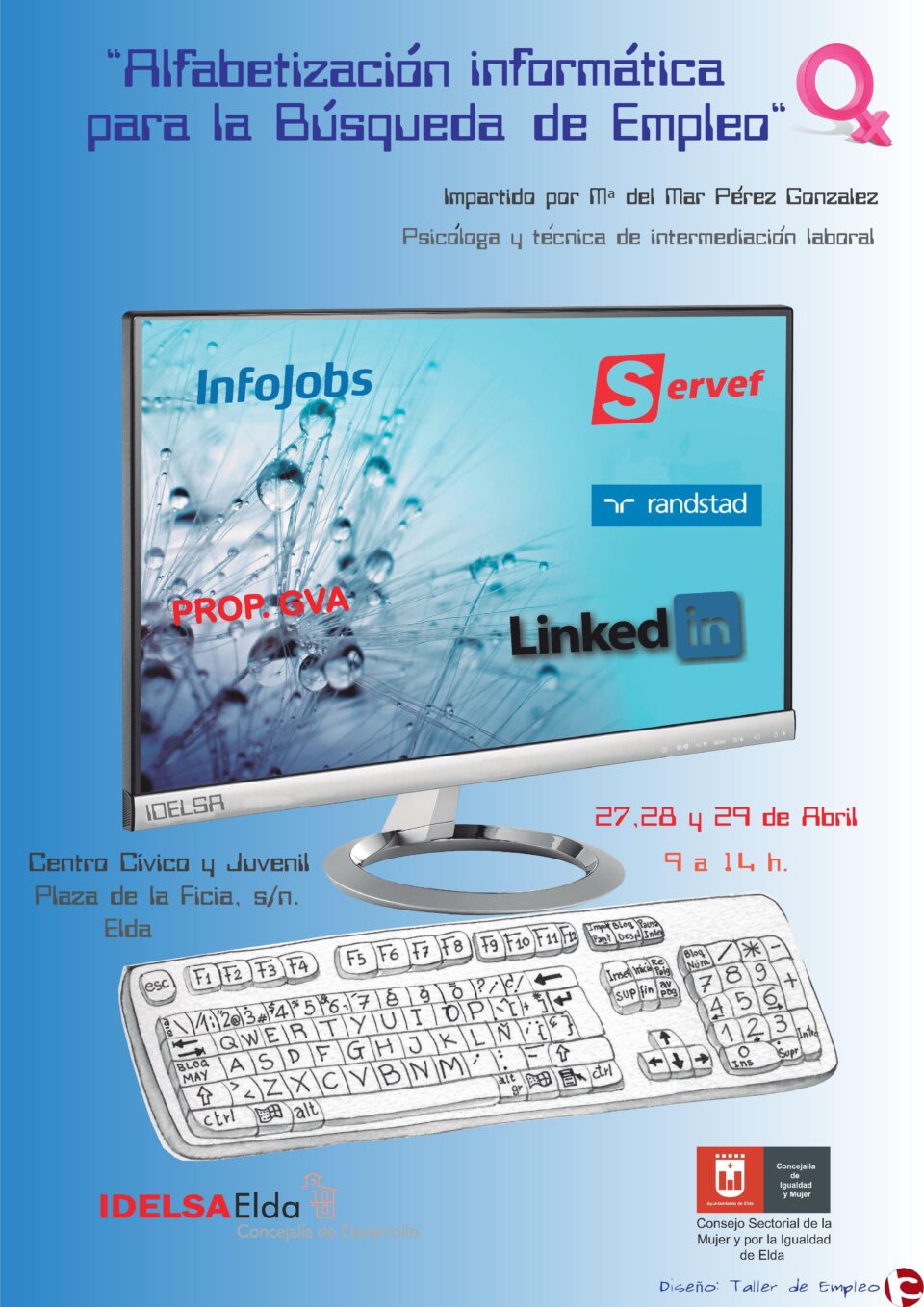 La Concejalía de Igualdad y Mujer pone en marcha dos talleres de informática y desarrollo personal